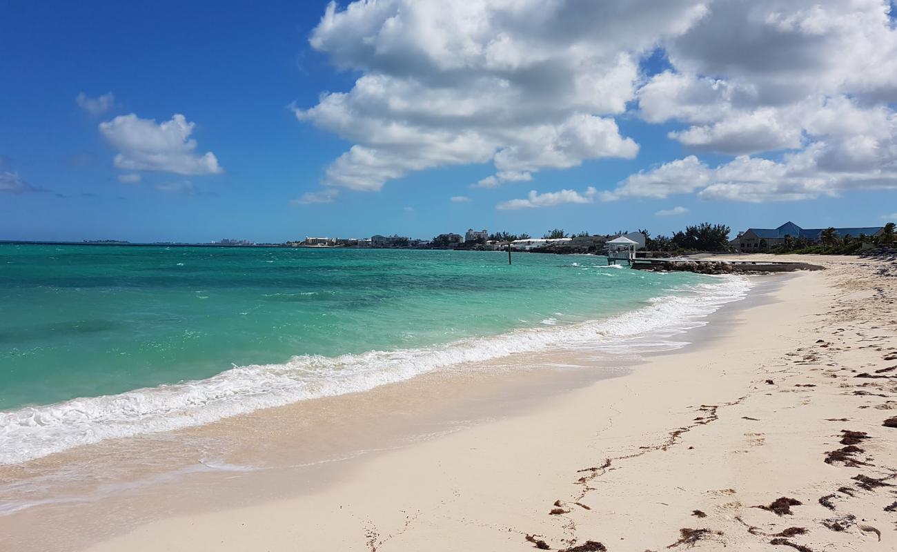 Photo of Sandyport beach with bright fine sand surface