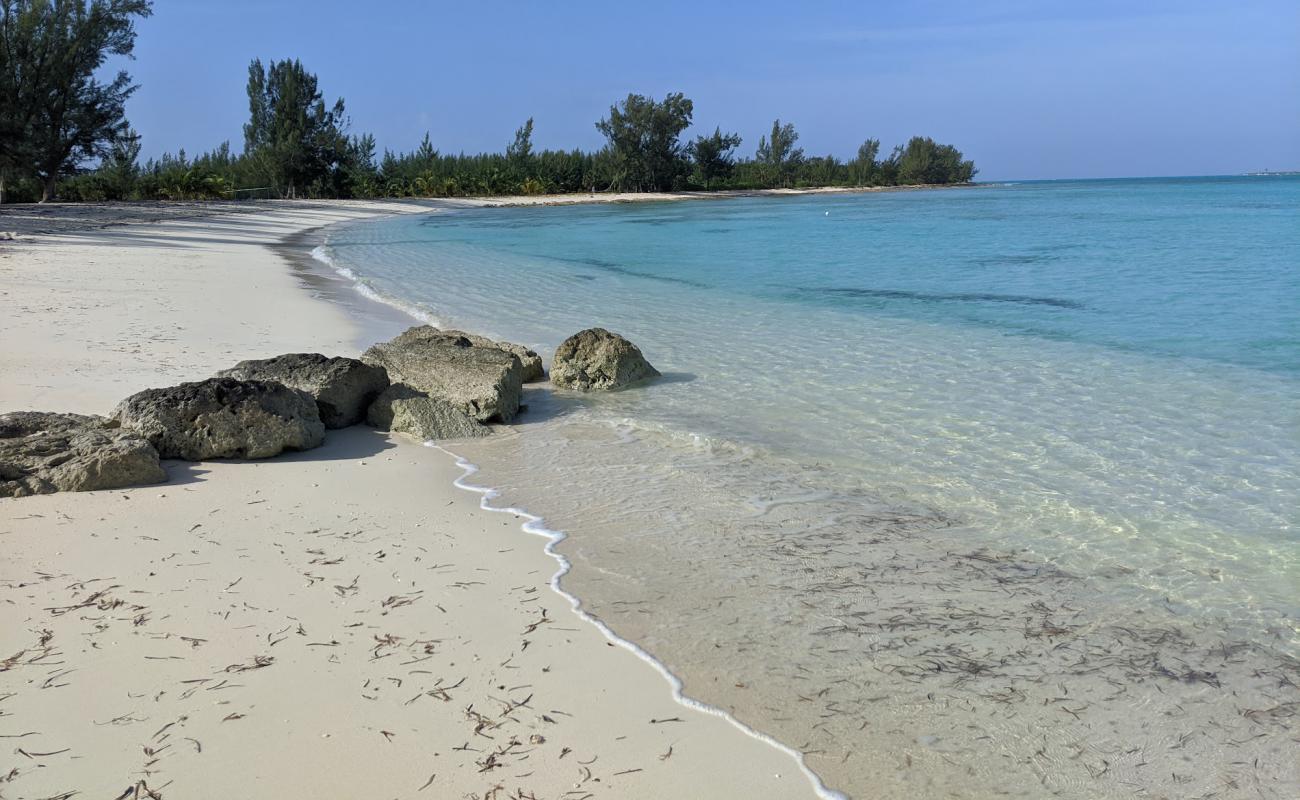 Photo of Jaw's beach with bright fine sand surface