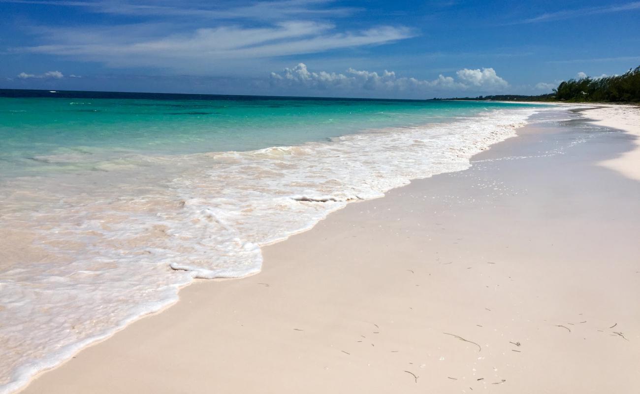 Photo of Windermere Island beach with bright fine sand surface