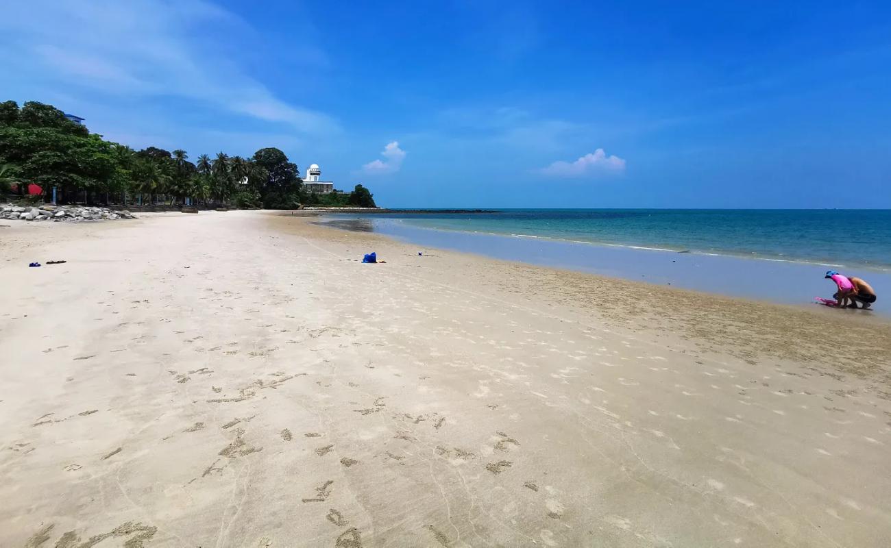 Photo of Port Dickson Beach with bright fine sand surface