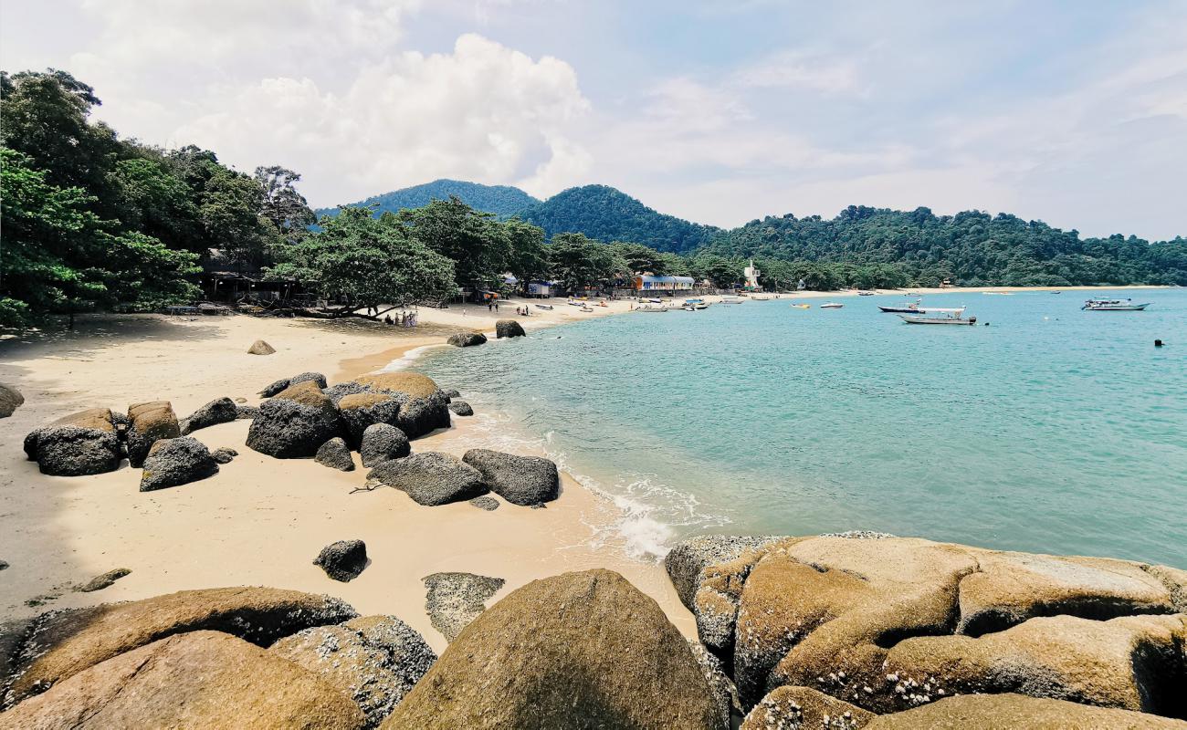 Photo of Teluk Nipah Beach with bright sand surface