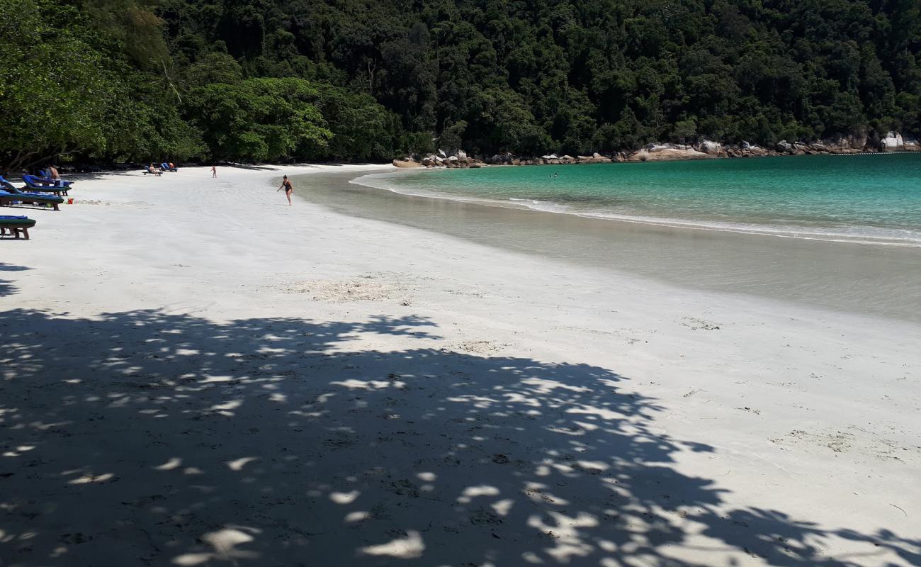 Photo of Emerald Bay Beach with bright sand surface