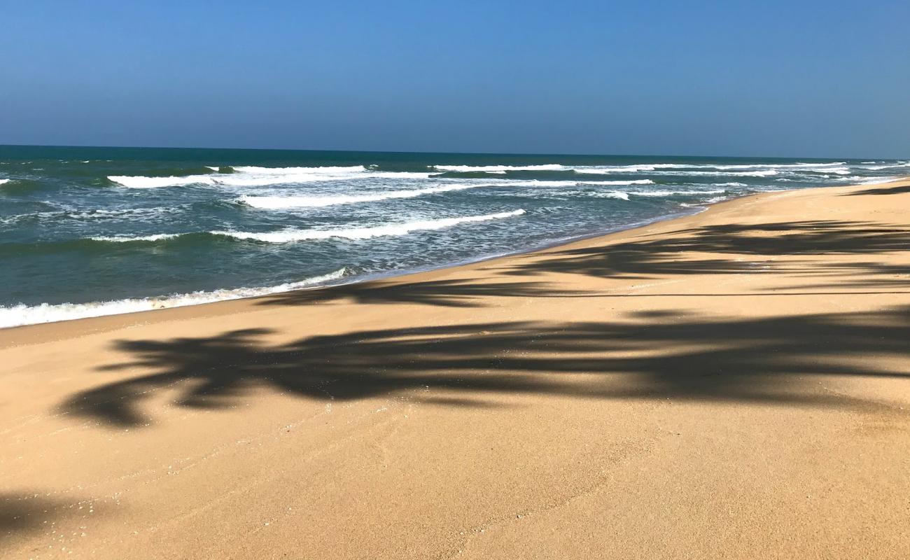 Photo of Pasir Putih Beach with bright sand surface