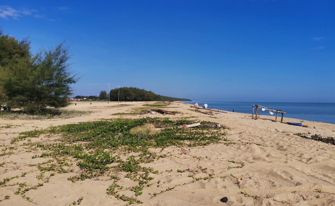 Photo of Geting Beach with bright sand surface