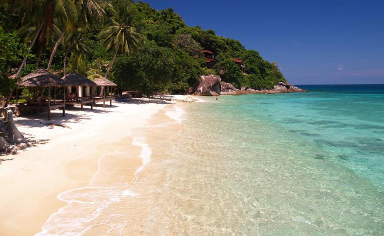 Photo of Jamala resort beach with bright sand surface