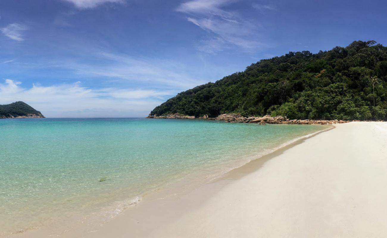 Photo of Turtle's Beach with white sand surface