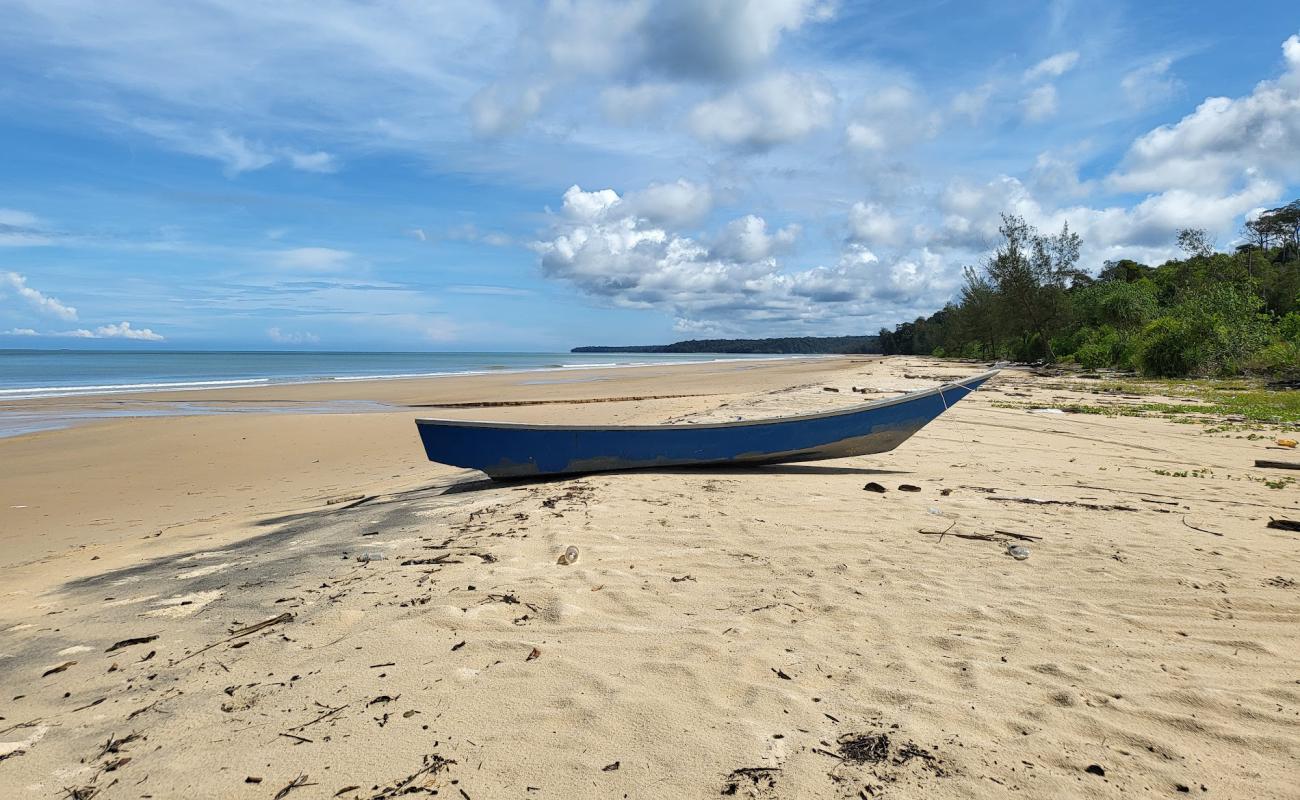 Photo of Batu Mandi Beach with bright sand surface