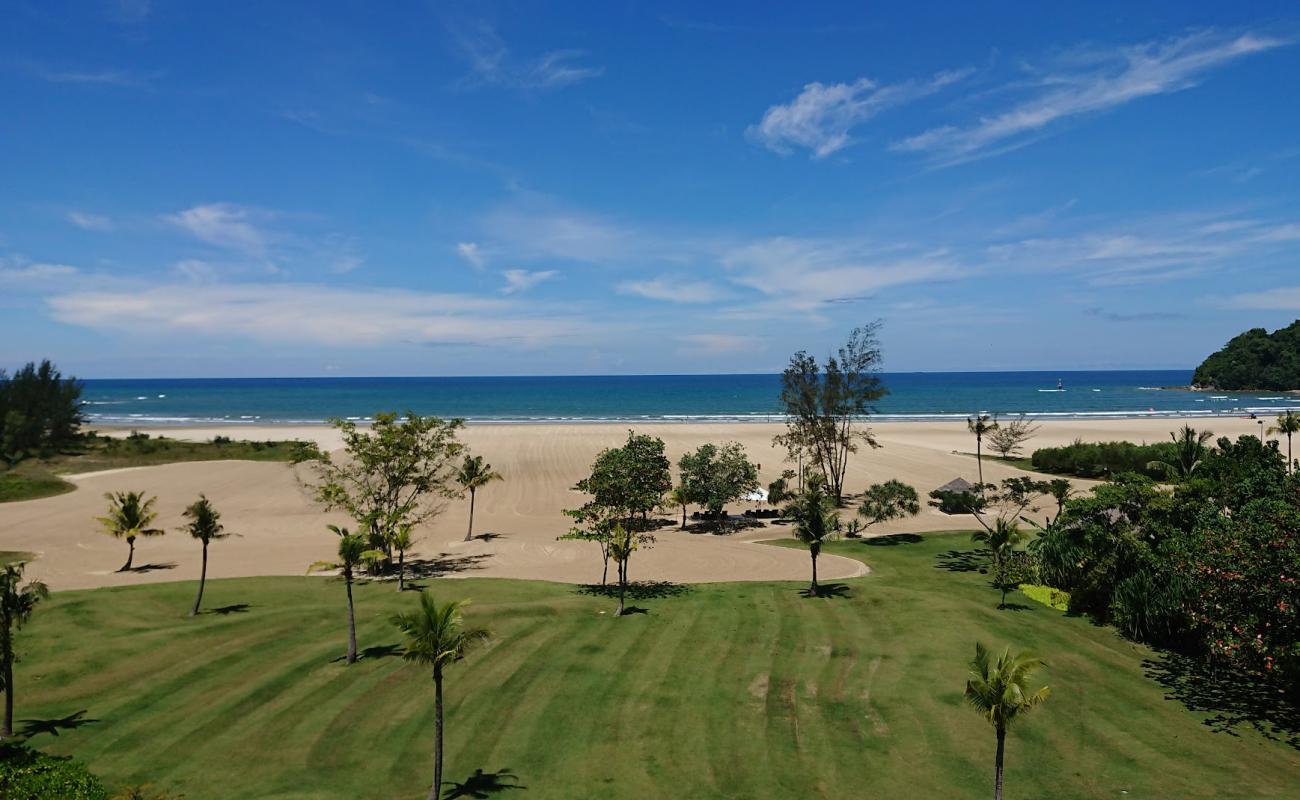 Photo of Dalit Beach with bright fine sand surface