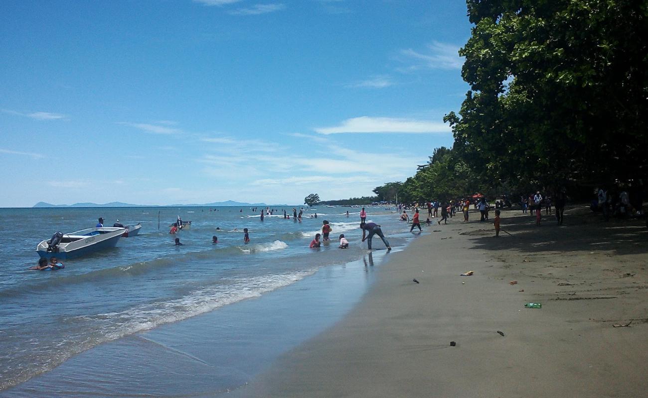 Photo of Parapat Makuau Tungku Beach with gray sand surface