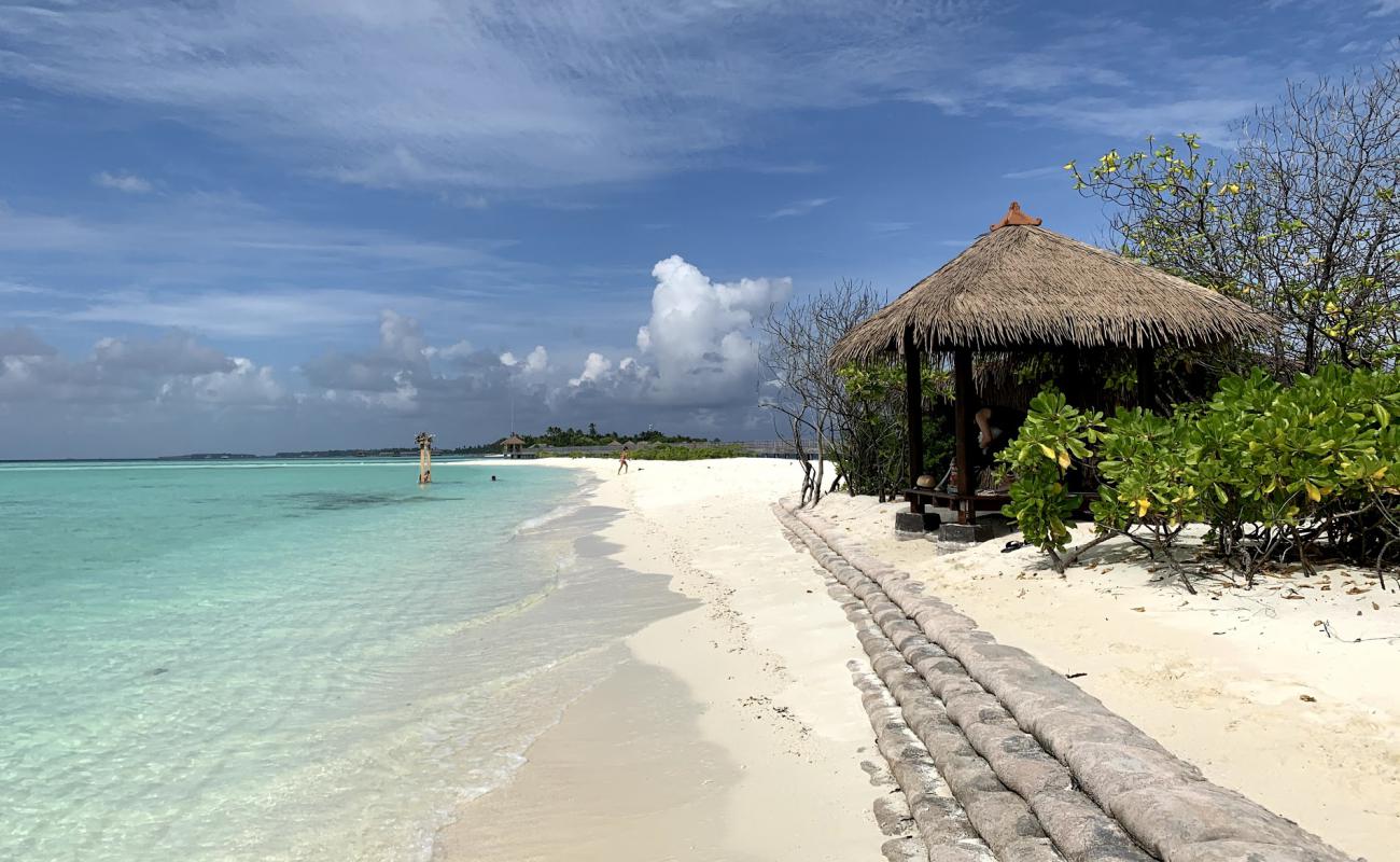 Photo of Dhigurah Beach with white sand surface