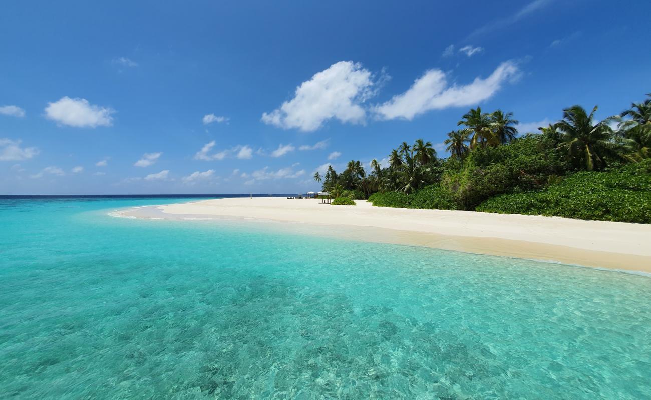 Photo of Hadahaa Resort Beach with white fine sand surface