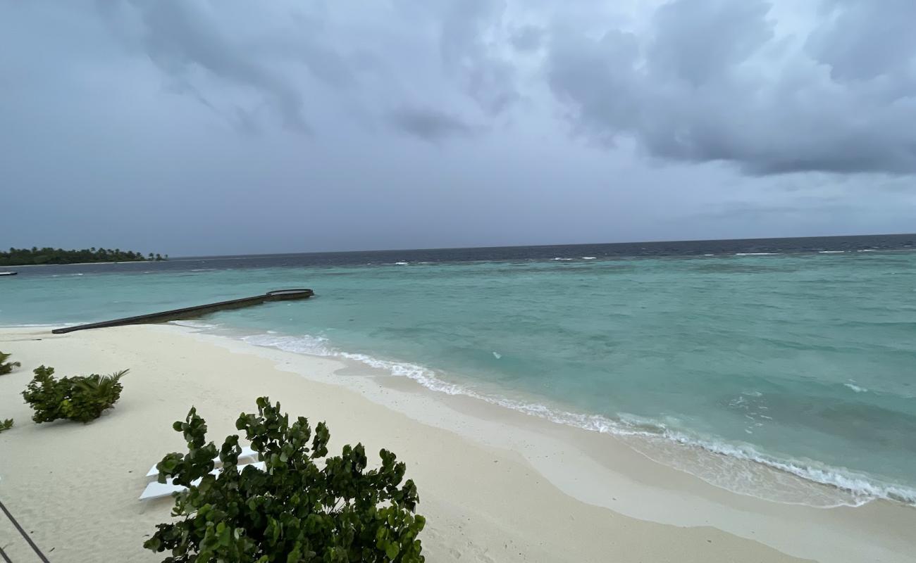 Photo of Aarah Beach with white fine sand surface