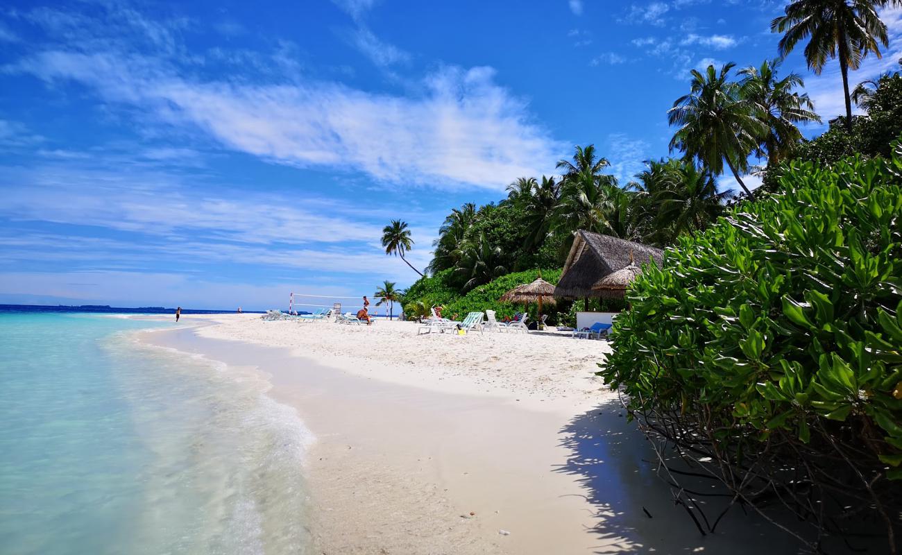 Photo of Fihalhohi Island Resort with white fine sand surface