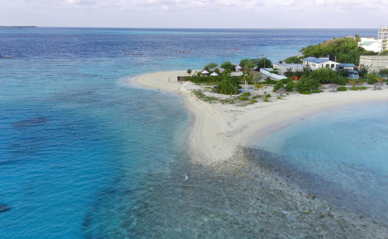 Photo of Bikini Beach Mahibadhoo with white sand & pebble surface