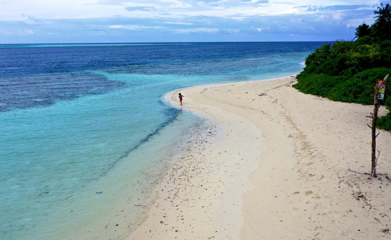 Photo of Haashim's Beach with white sand surface