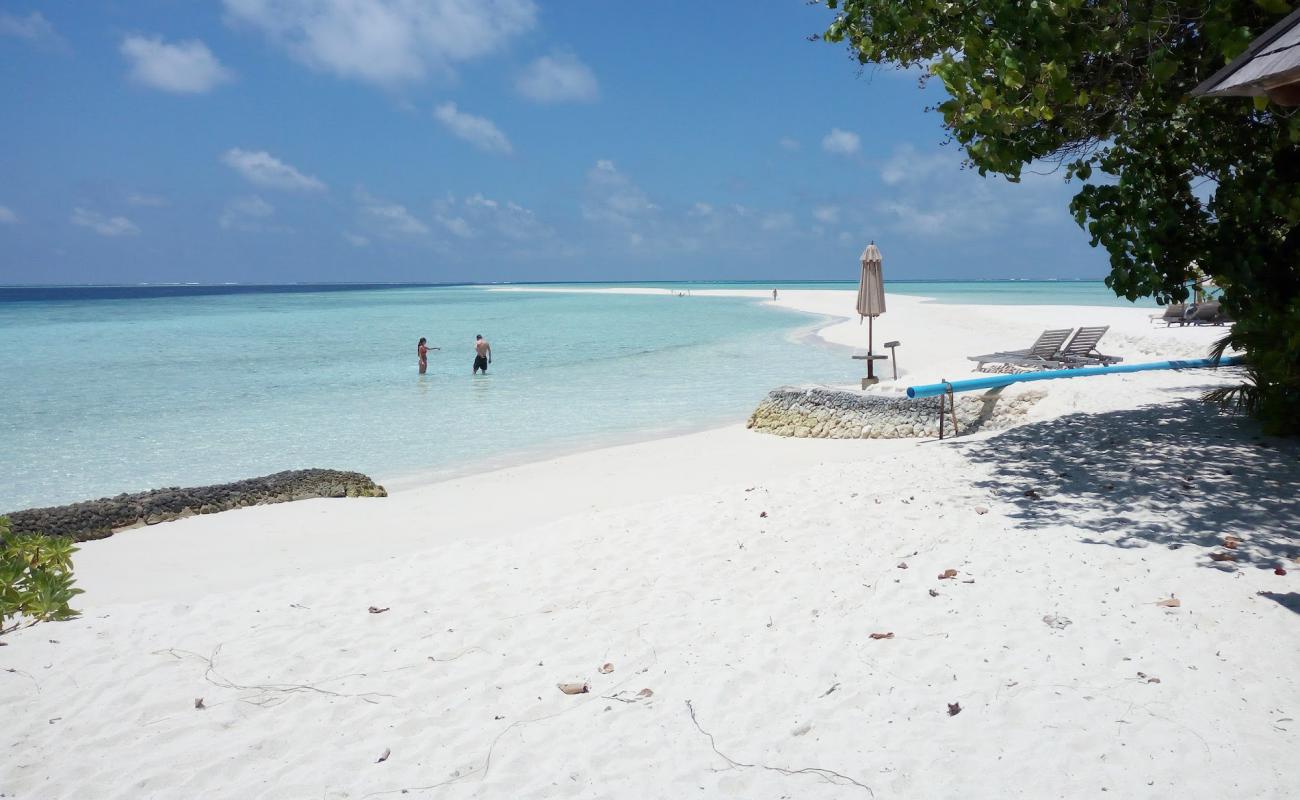 Photo of Gangehi Island Resort with white sand surface