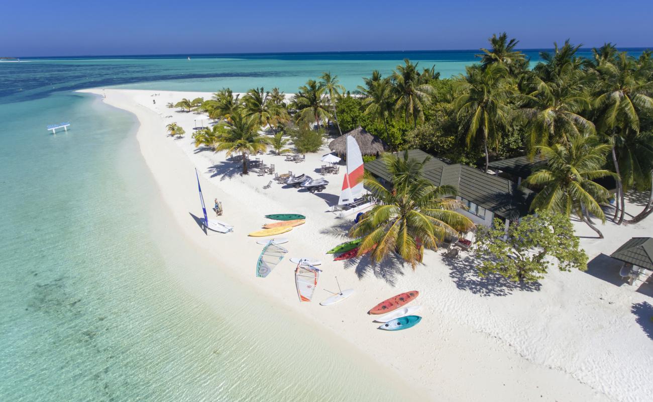 Photo of Holiday Island Resort with white sand surface