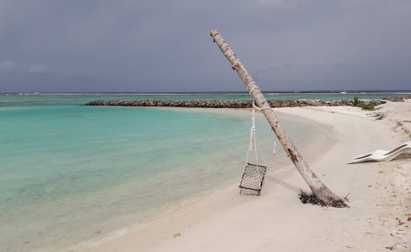 Photo of Huraa beach with bright sand surface