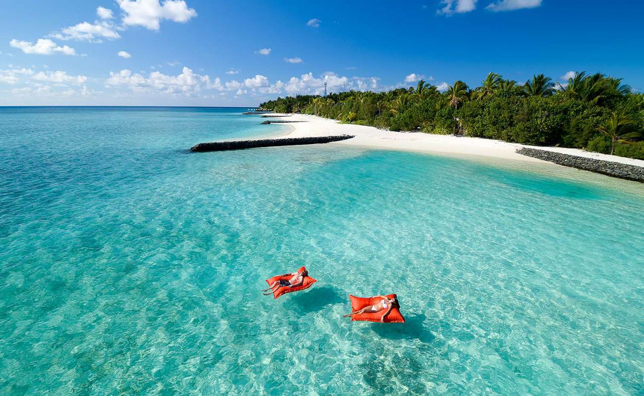 Photo of Summer Resort Island with white sand surface