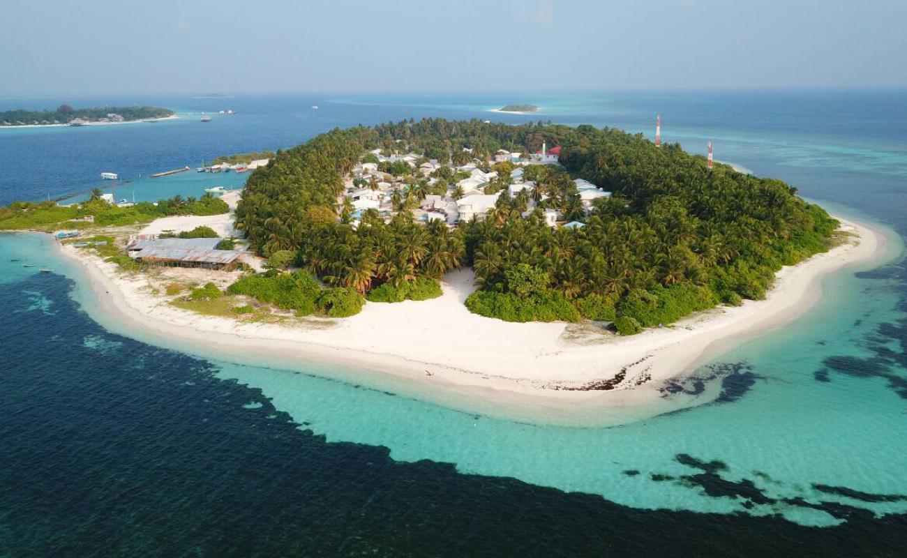 Photo of Bahamas Beach with white sand surface