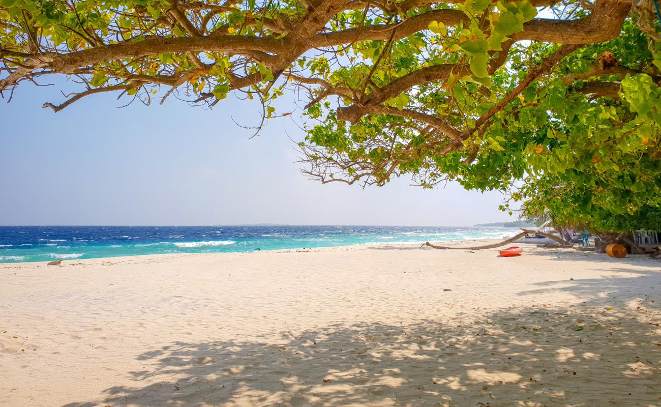 Photo of Kendhoo Office Beach with bright sand surface