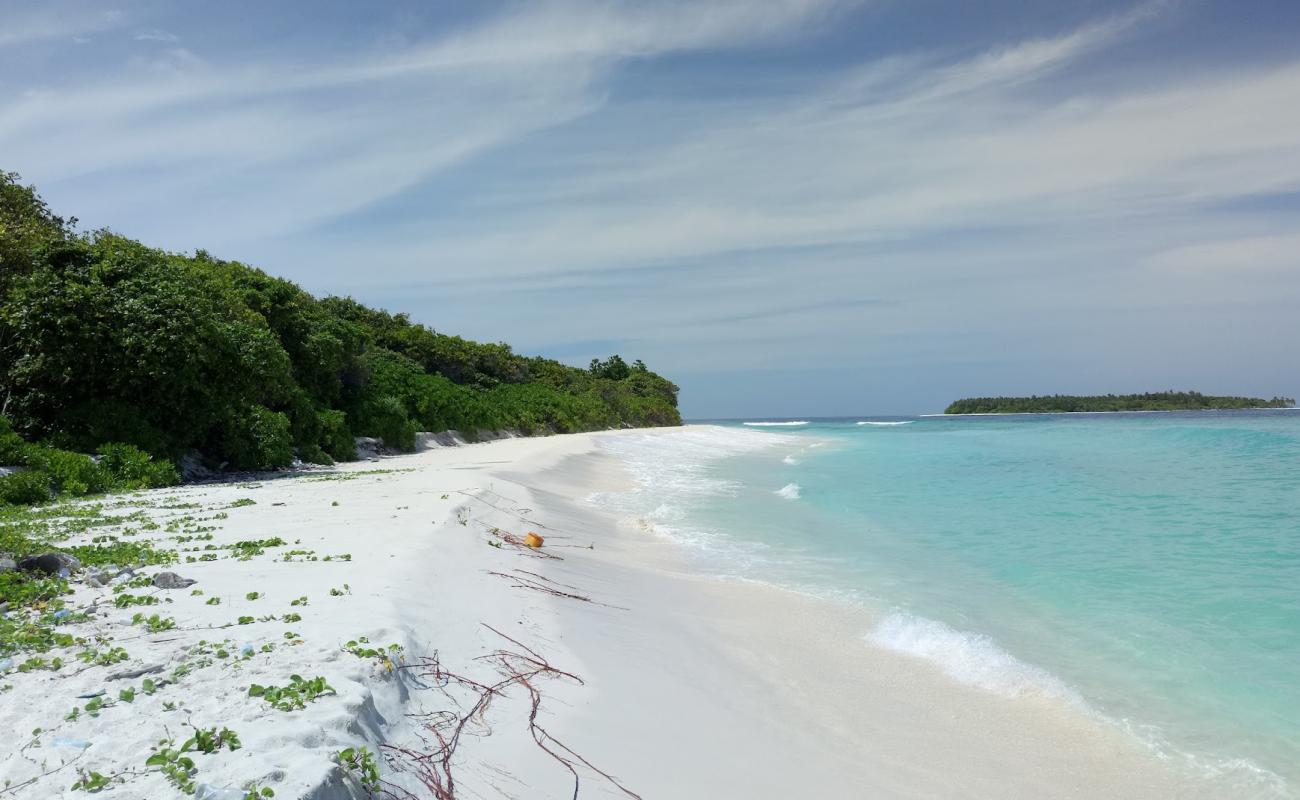 Photo of Ifuru Island Beach with bright sand surface