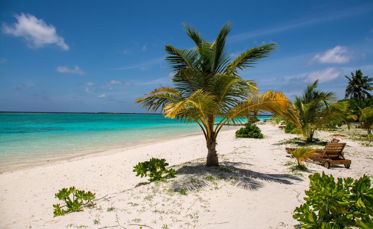 Photo of Meedhupparu Island Beach with bright sand surface