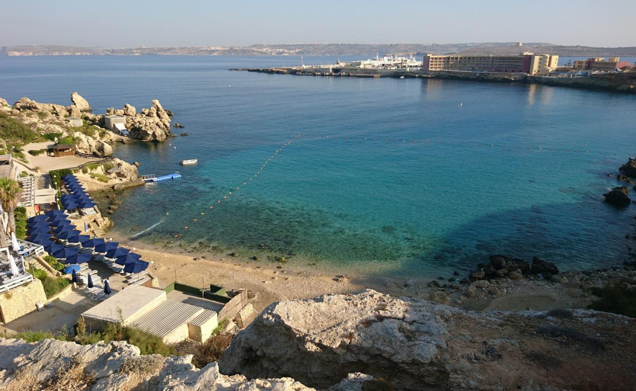 Photo of Cirkewwa Bay with bright sand surface