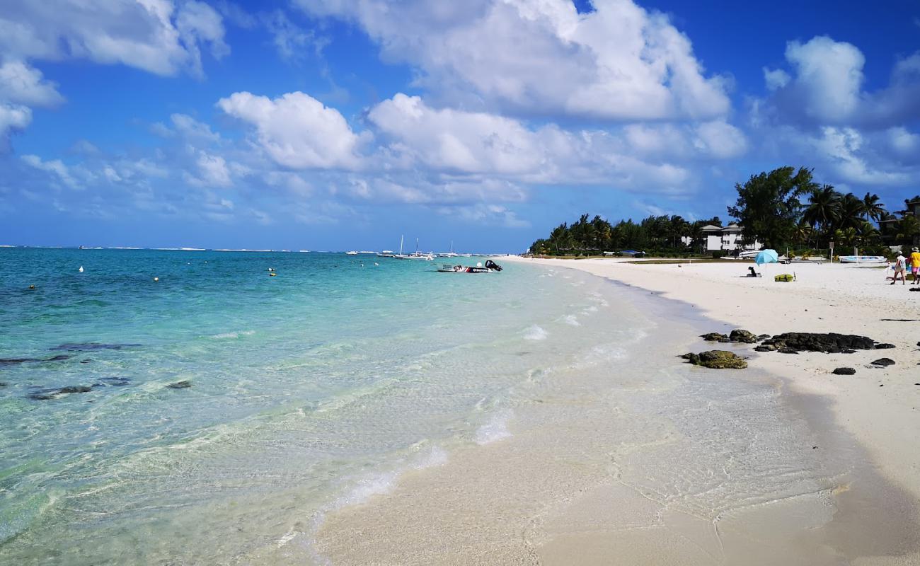 Photo of Pointe d'Esny Beach with white sand surface