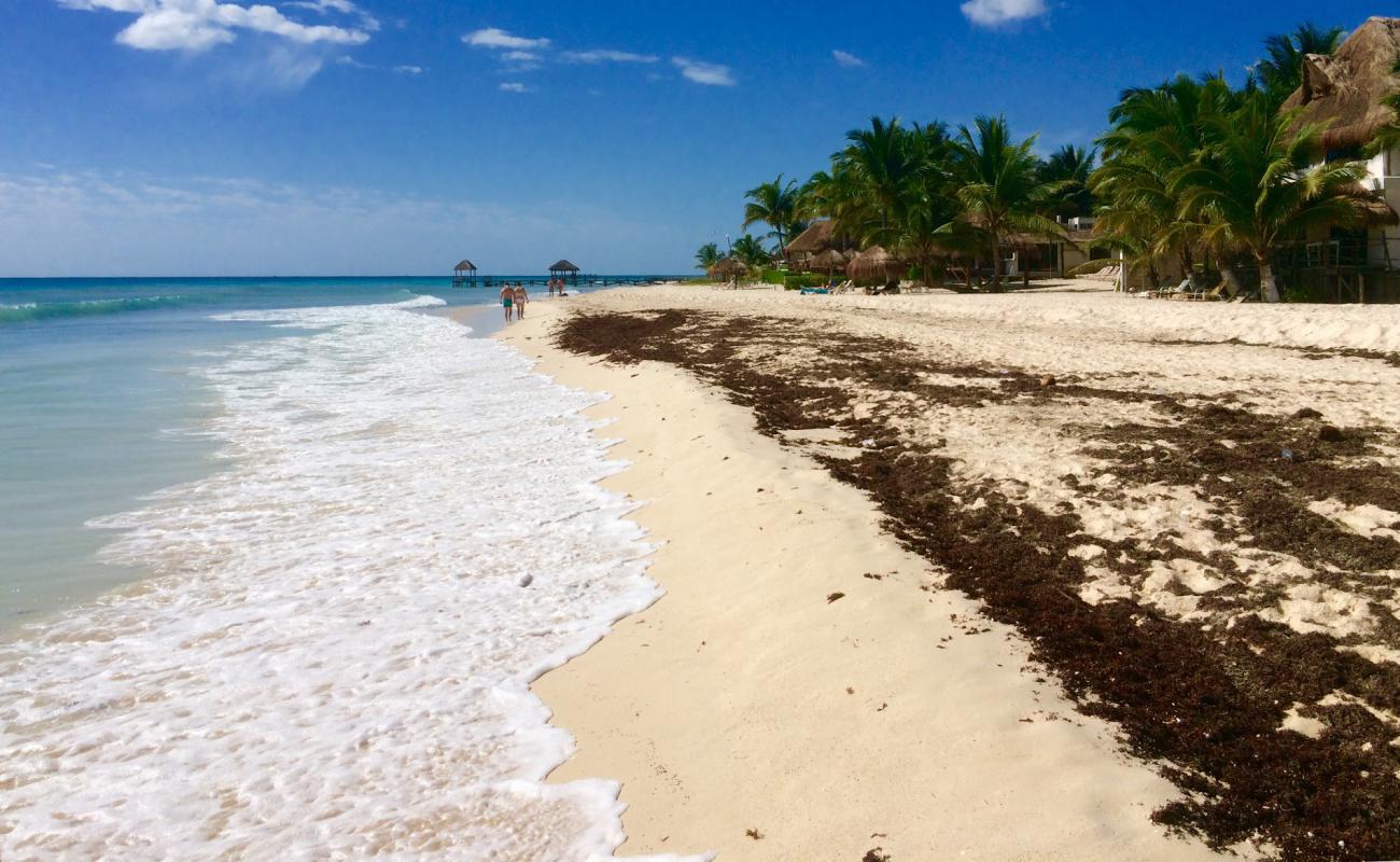 Photo of Playa Xcalacoco with bright fine sand surface