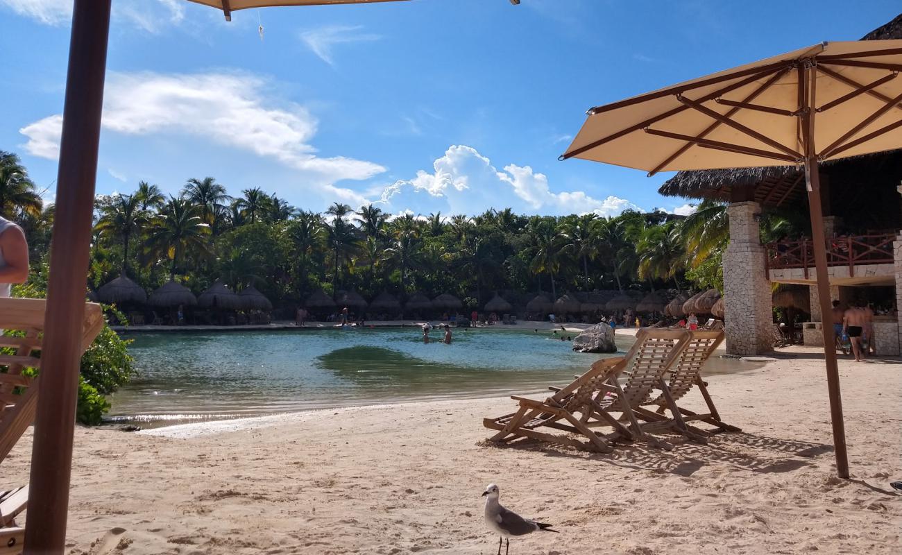 Photo of Delphinus Xcaret beach with bright sand surface