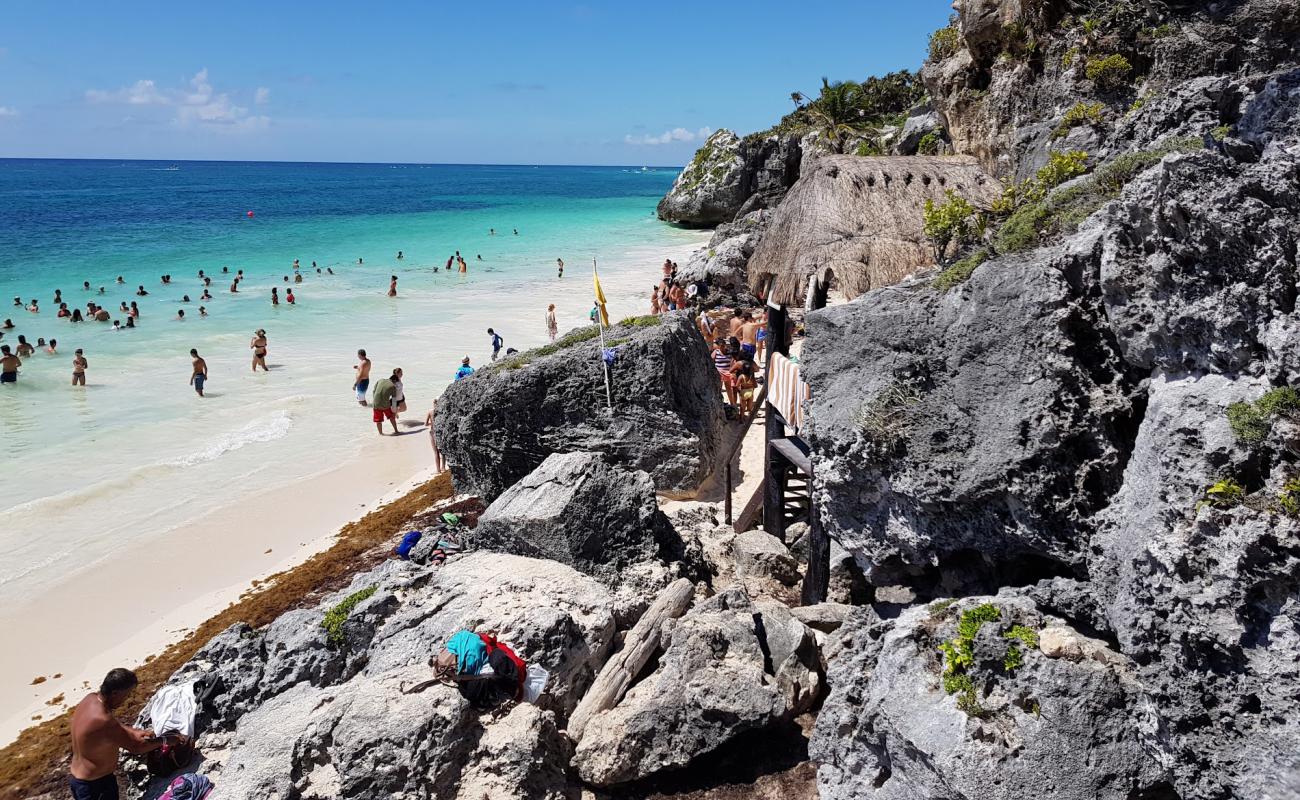 Photo of Playita Tortuga with bright fine sand surface