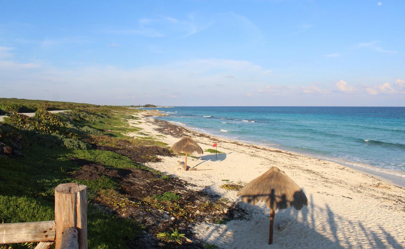 Photo of Chen Rio with bright fine sand surface