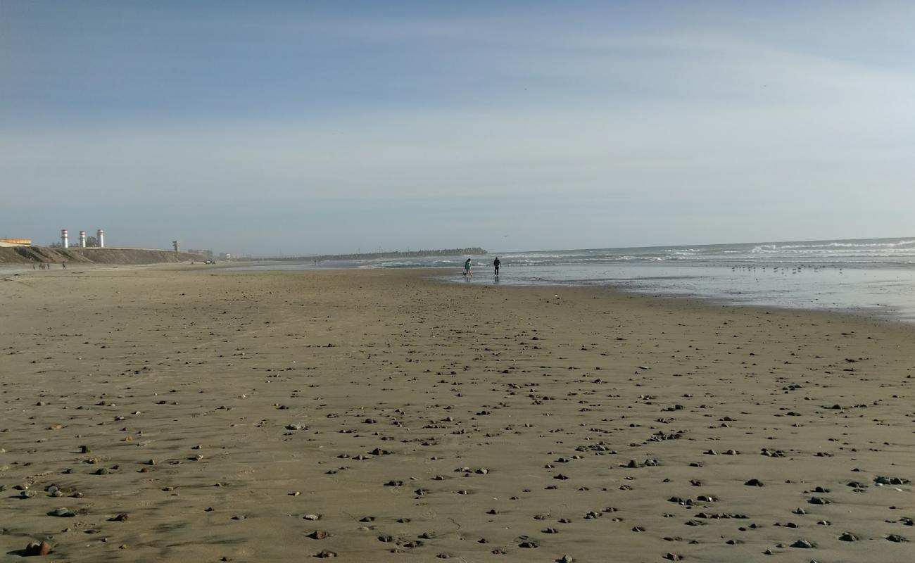 Photo of Playa Del Rosarito with brown sand surface