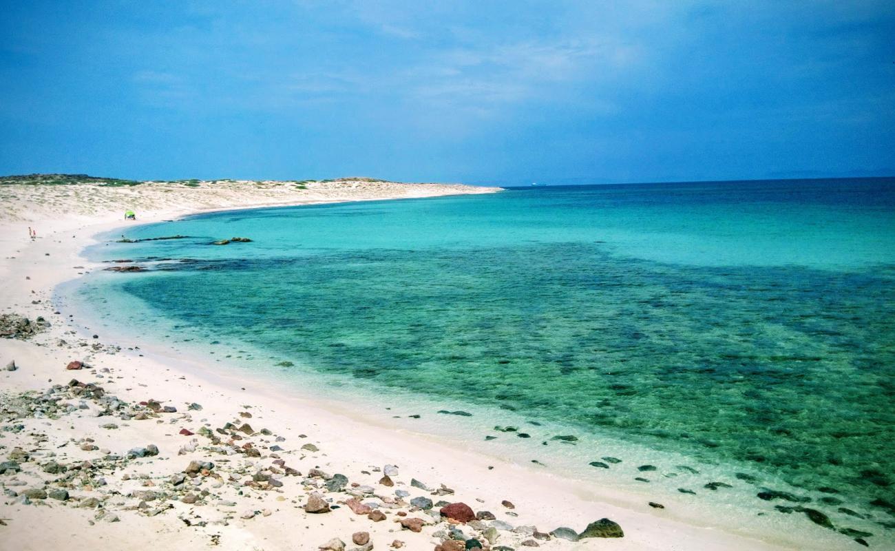 Photo of Playa Pulguero Tepetates with light sand &  pebble surface