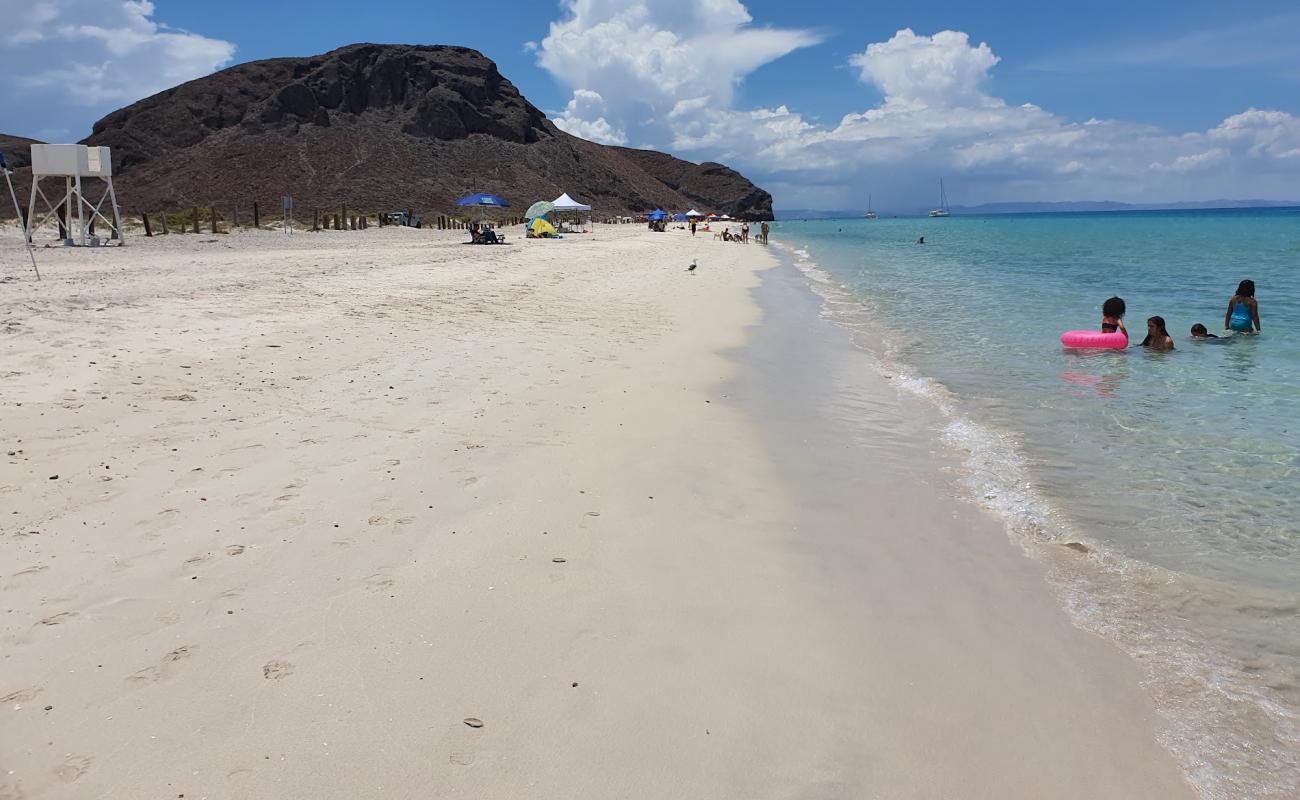 Photo of Playa El Tecolote with bright sand surface