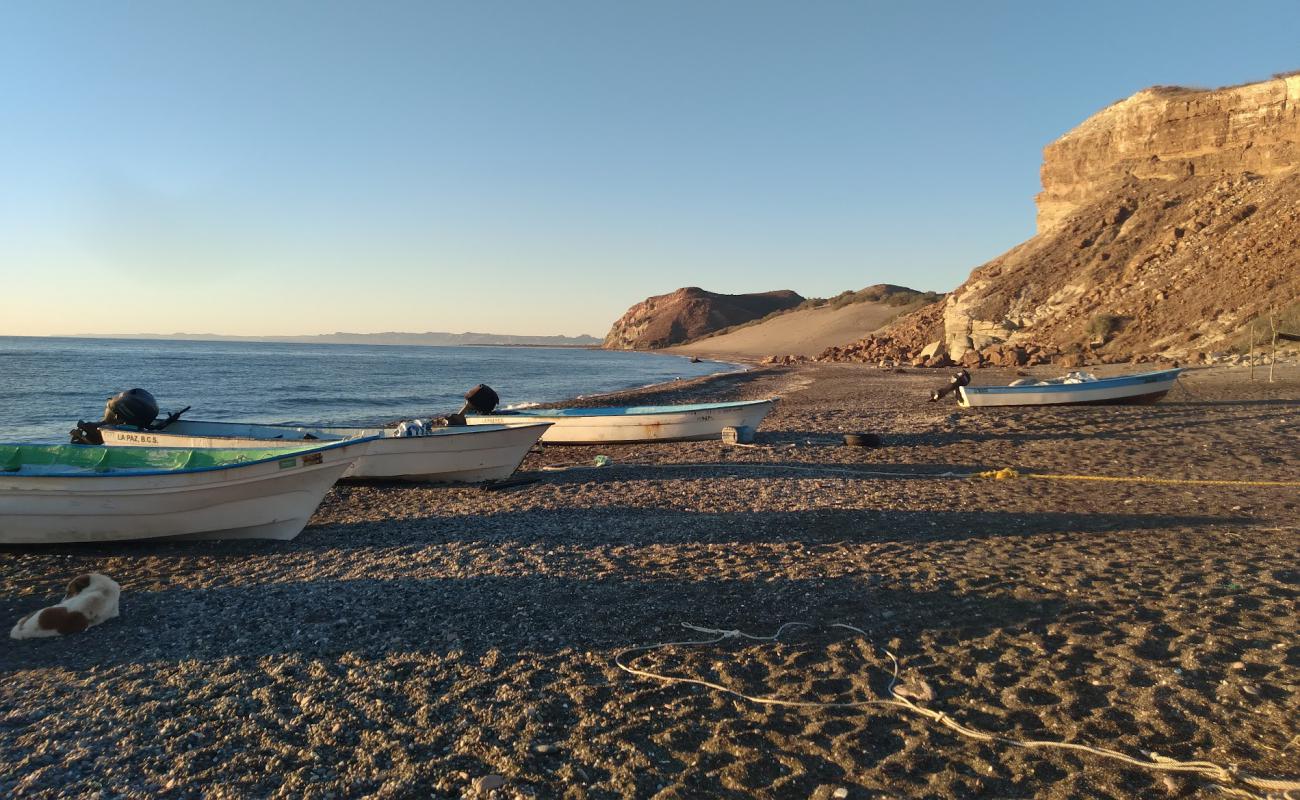 Photo of Playa El Portugues with gray sand &  pebble surface