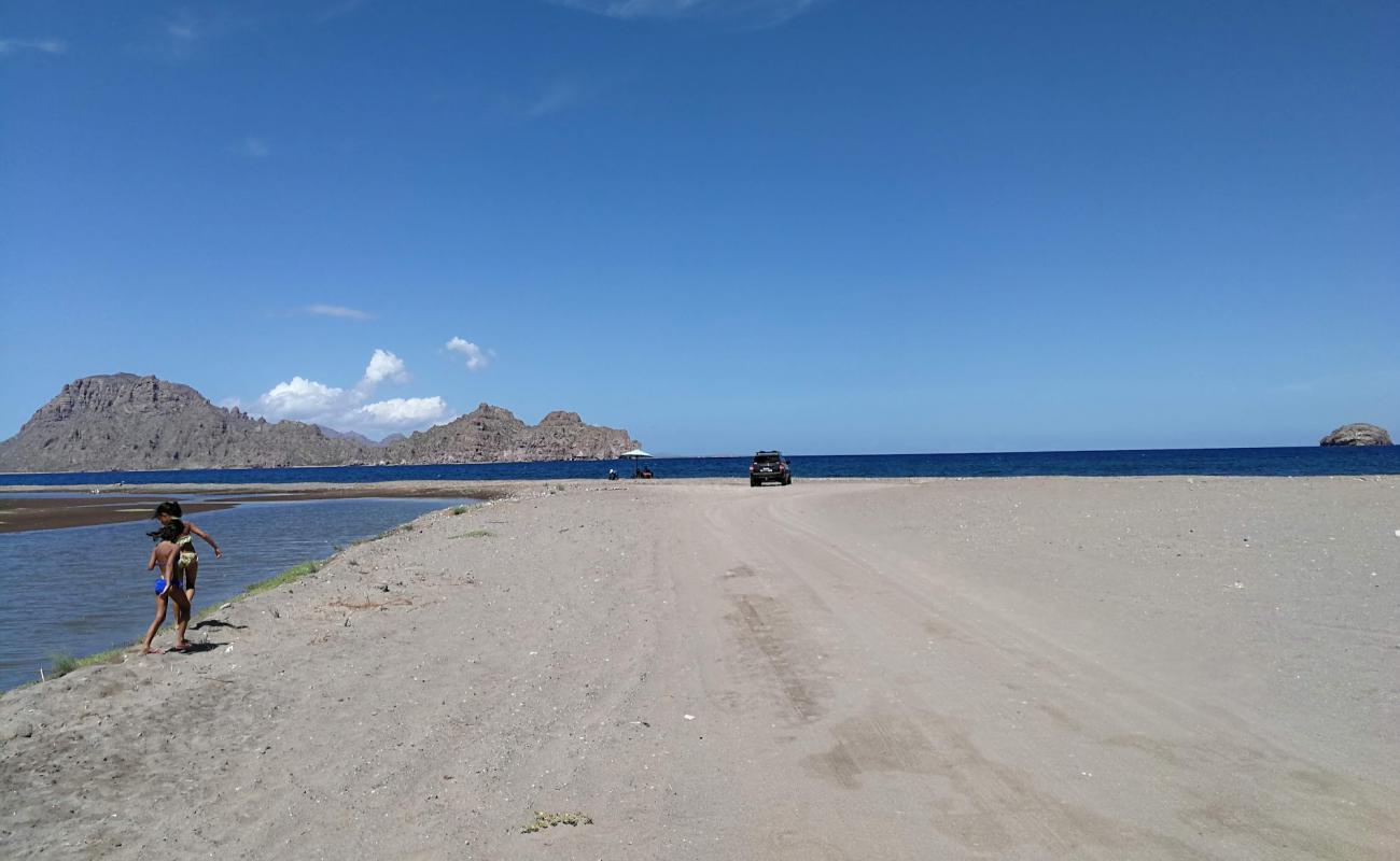 Photo of Playa Ligui with gray sand &  pebble surface