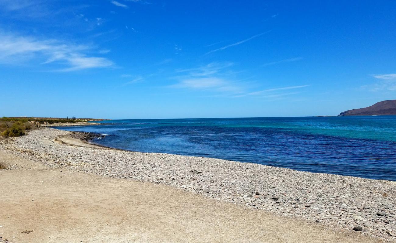 Photo of Playa La Picazon with gray sand &  pebble surface