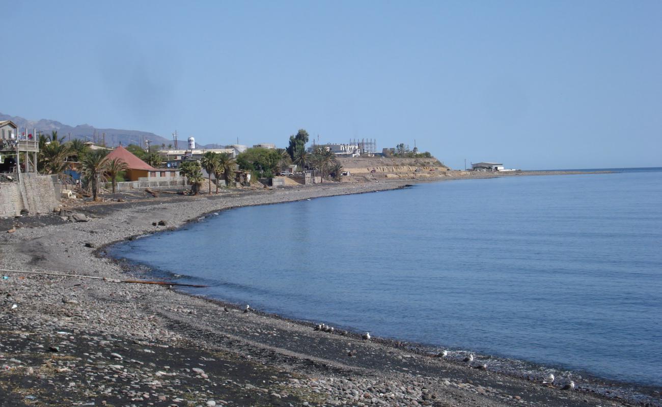 Photo of Playa Santa Rosalia with black pebble surface