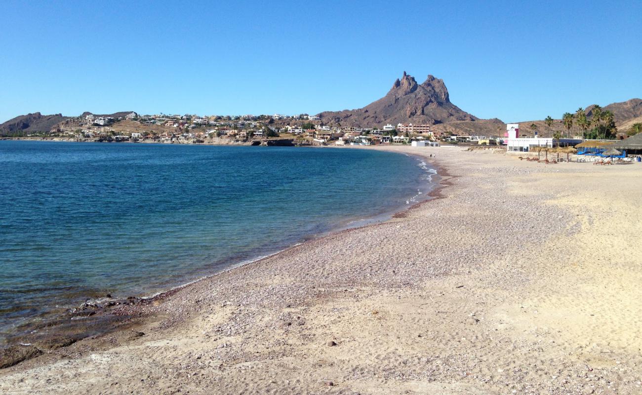 Photo of La Posada beach with light fine pebble surface