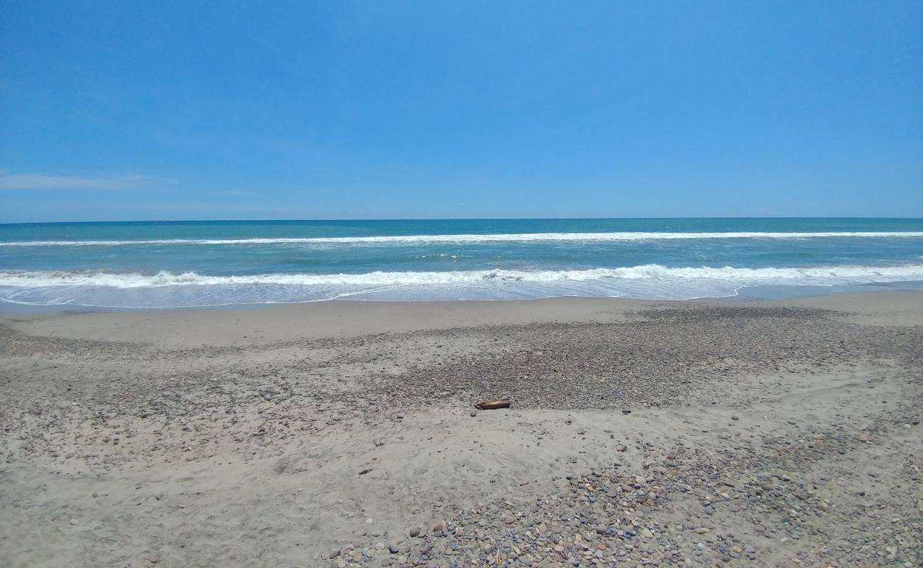 Photo of Ceuta beach with gray sand surface