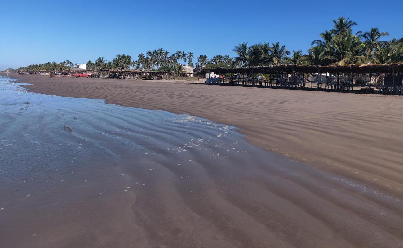 Photo of Novillero Nayarit beach with bright sand surface