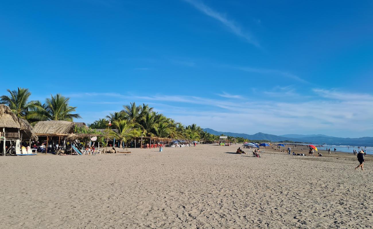 Photo of El Borrego beach with bright fine sand surface