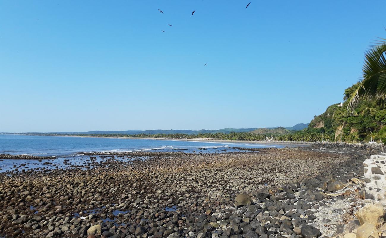 Photo of Playa Aticama with rocks cover surface