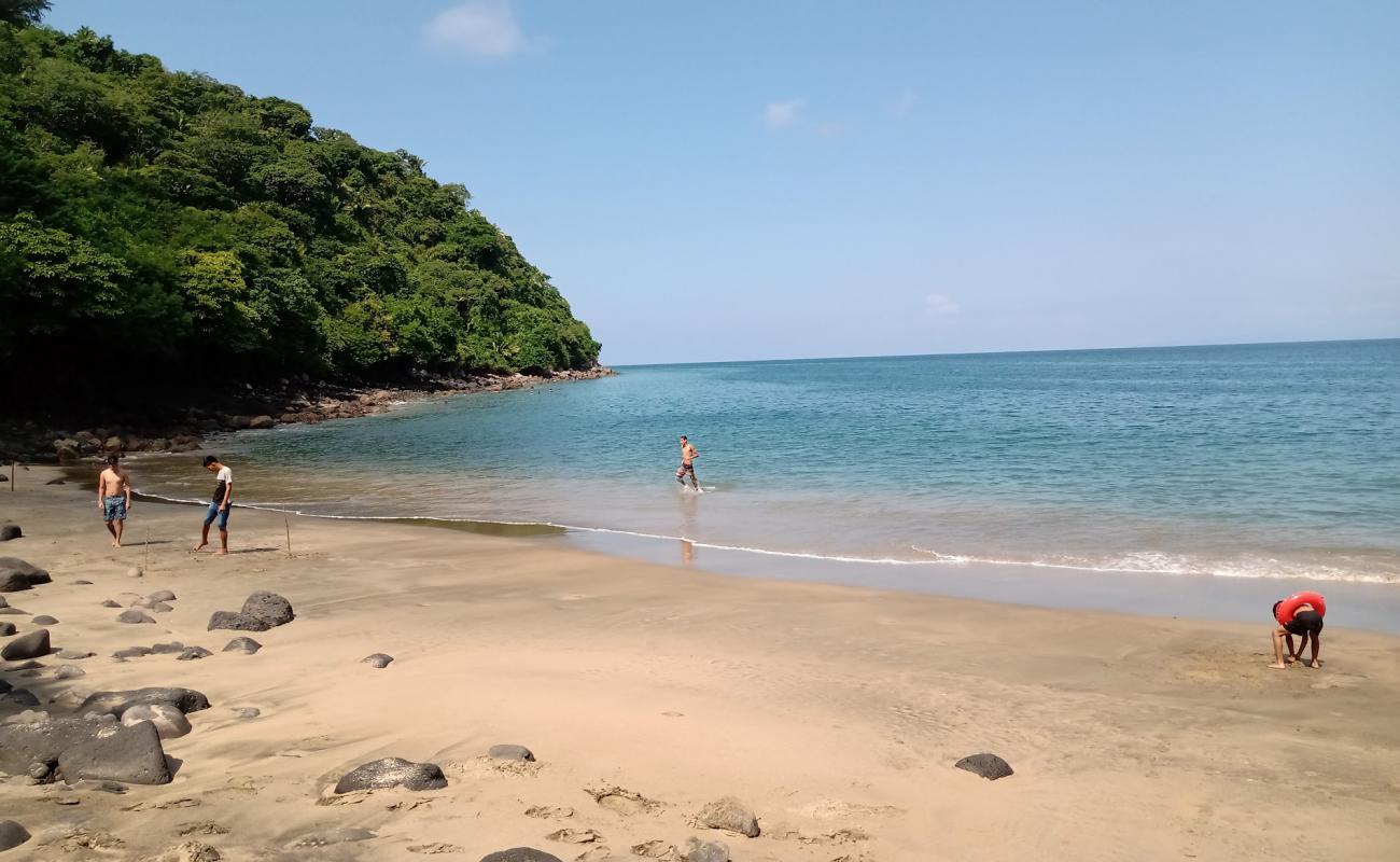 Photo of Hamaca beach with bright fine sand surface