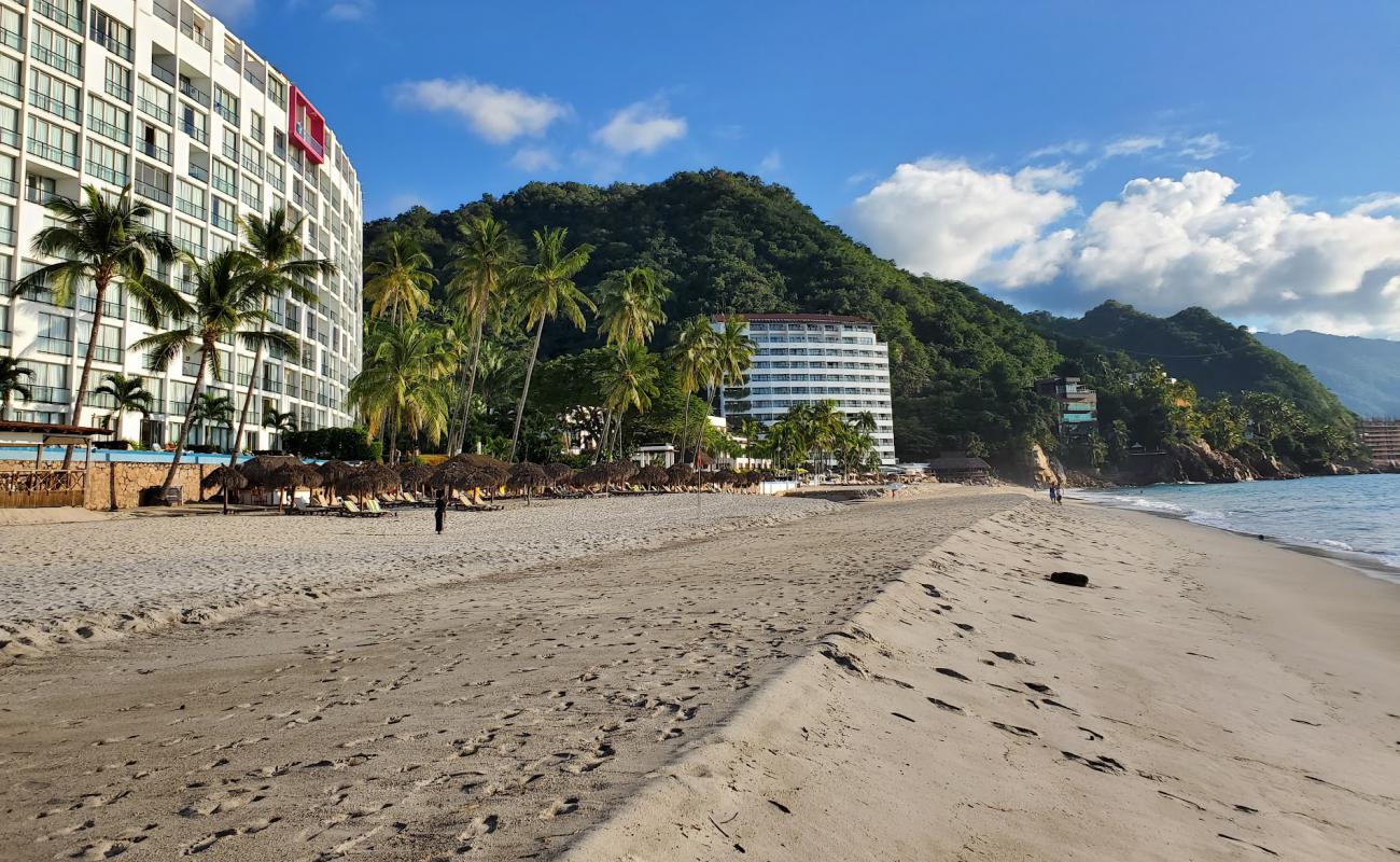 Photo of Las Estacas beach with bright fine sand surface