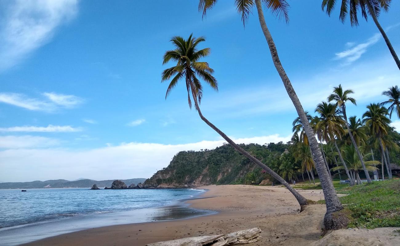 Photo of Playa El Tamarindo with brown fine sand surface