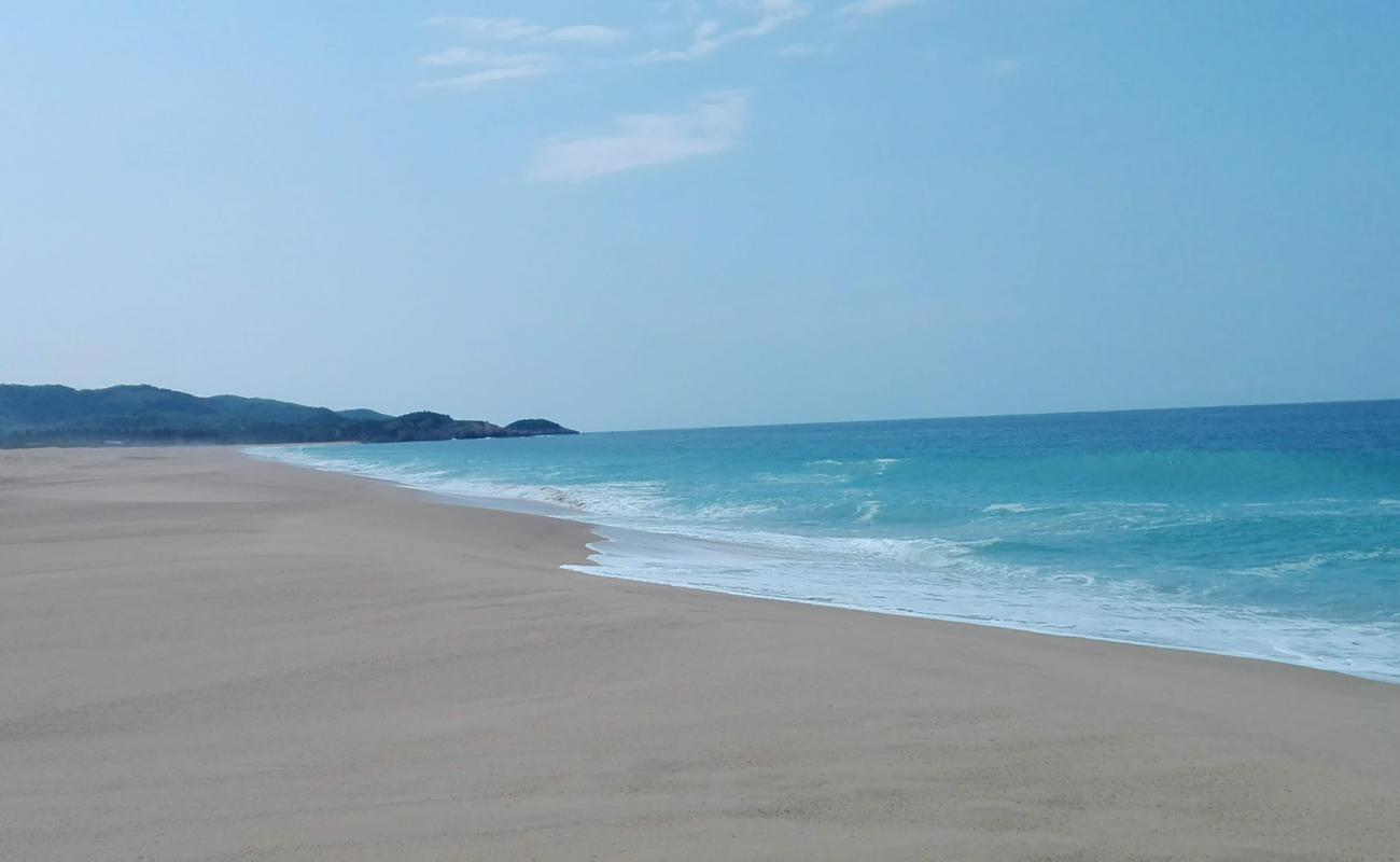 Photo of Colola Beach with bright sand surface