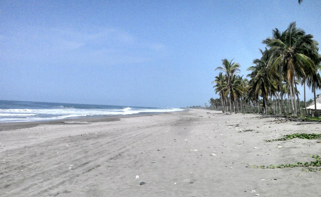 Photo of Caleta de Campos with brown sand surface